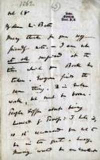 Letter from Charles Darwin to H. W. Bates 3773