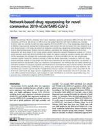 Network-Based Drug Repurposing for Novel Coronavirus 2019-Ncov/Sars-Cov-2