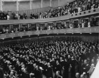 Audience at Robert Morse inauguration