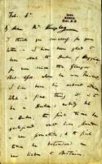 Letter from Charles Darwin to Charles Kingsley, 3439