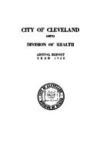 Annual report / Cleveland (Ohio). Division of Health