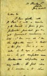 Letter from Sir Charles Lyell to Robert Mallet