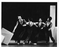 Dancers L-R Marc Katz, Leslie Woideck, Gail Heilbron, Linda Thomas