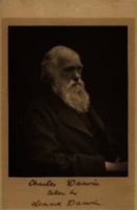 Photograph of Charles Darwin seated