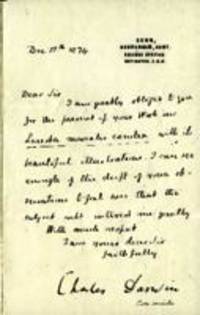 Letter from Charles Darwin to T.G.H. Eimer [Theodor Gustav Heinrich Eimer], 9755