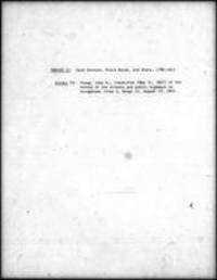 Transcript (May 31, 1867) of the survey of the streets and public highways in Youngstown (Town 2, Range 2)