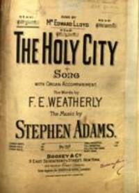The Holy City : song with organ accompaniment