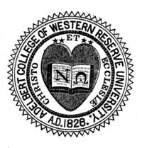 Seal of Adelbert College of Western Reserve University