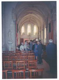 Photograph of the Interior of Church, France, 1994