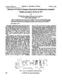 Measurement of the Real-to-Imaginary Ratio of the p̅ p Forward-Scattering Amplitudes