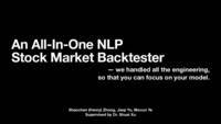 An All-In-One NLP Stock Market Backtester