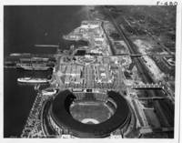 Aerial Survey Photograph showing Great Lakes Exhibition Site