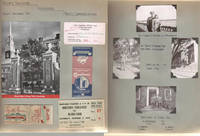 Pages from Hilma and Irving Robinson's Scrapbook of Harvard, 1944