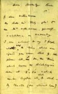 Letter from Charles Darwin to G. R. Waterhouse [Geroge Robert Waterhouse], 13852