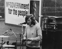 Speaker at a rally for George McGovern