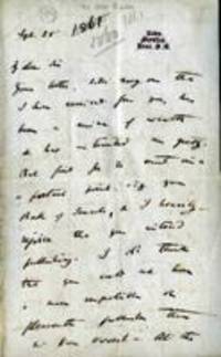 Letter from Charles Darwin to [H. W. Bates] 3266