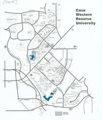 Map of Case Western Reserve University