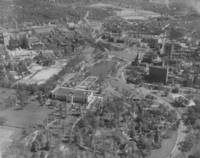 Case and Western Reserve University campuses, exterior, aerial view