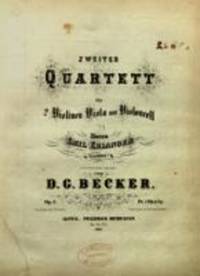 Zweites Quartett für 2 Violinen, Viola, und Violoncell, op. 5