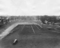 Mather Athletic Field, exterior, overhead view