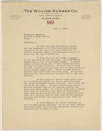 Correspondence, A-H, 1921-1922
