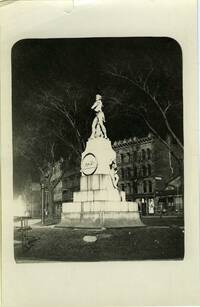 Photograph of Oliver Hazard Perry Monument on Public Square in Cleveland Ohio