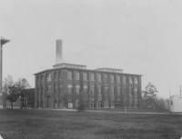Mechanical Laboratory, exterior, north and east sides