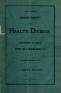Annual report / Cleveland (Ohio). Public Health Division, Dept. of Police