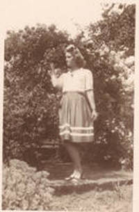 Photograph of Louise Andrianne, 1945